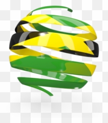 Round 3d Icon Illustration Of Flag Jamaica - Icon Bangladesh Flag Png