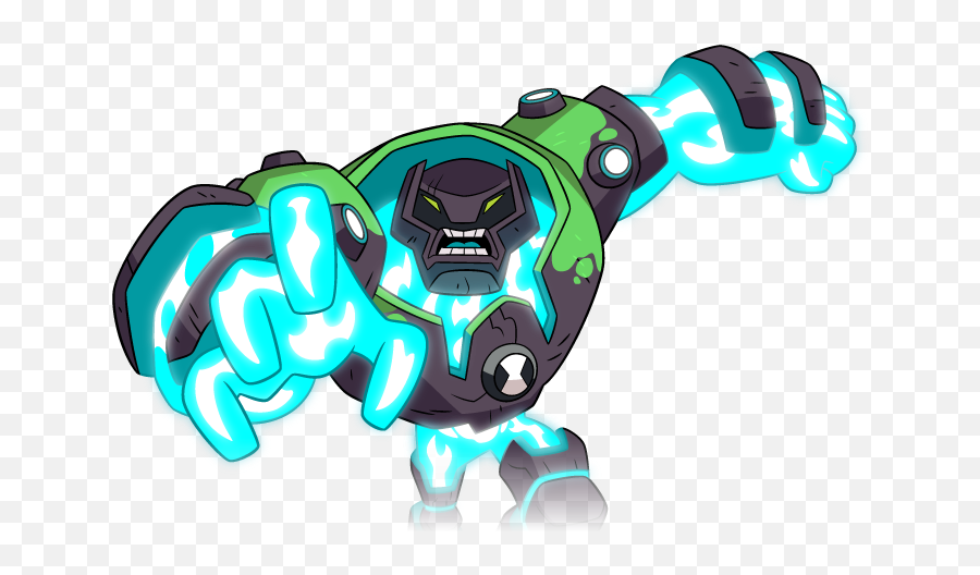 Ben 10 Story Cartoon Network - Ben 10 Shock Rock Png,Cartoon Rock Png