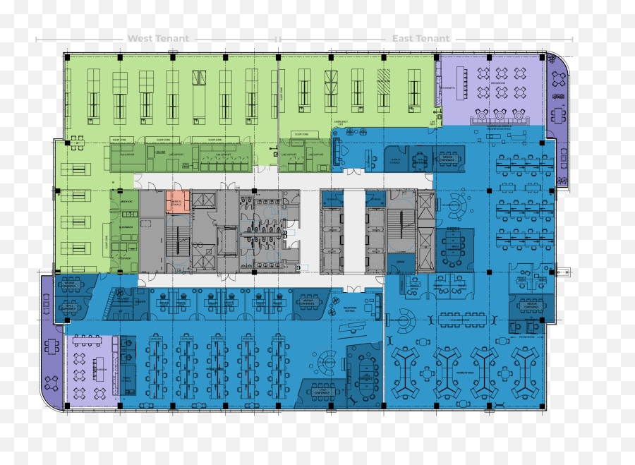 400 N Aberdeen U2013 Fulton Labs Png Office Desk Floor Plan Icon