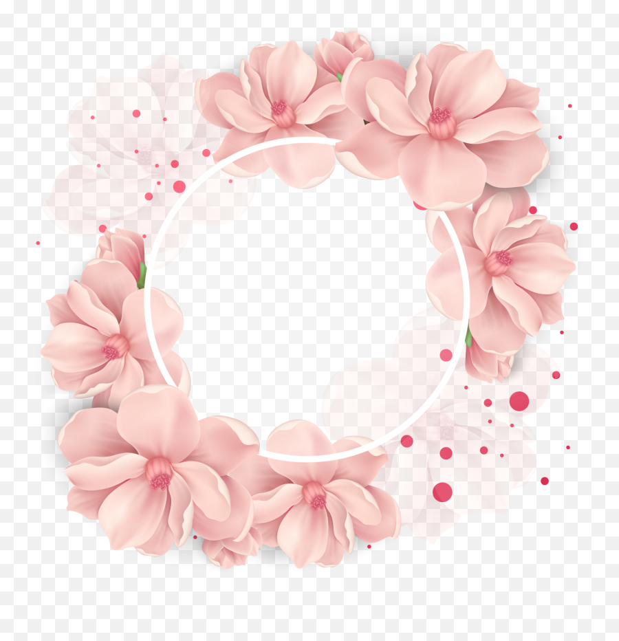 Download Flower Cherry Wreath Decoration Vector Wedding - International Day Wishes In Purple Color Png,Wedding Clipart Png