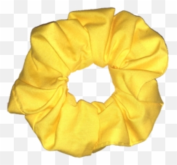 Pastel Yellow - Yellow Scrunchie Png,Scrunchie Png