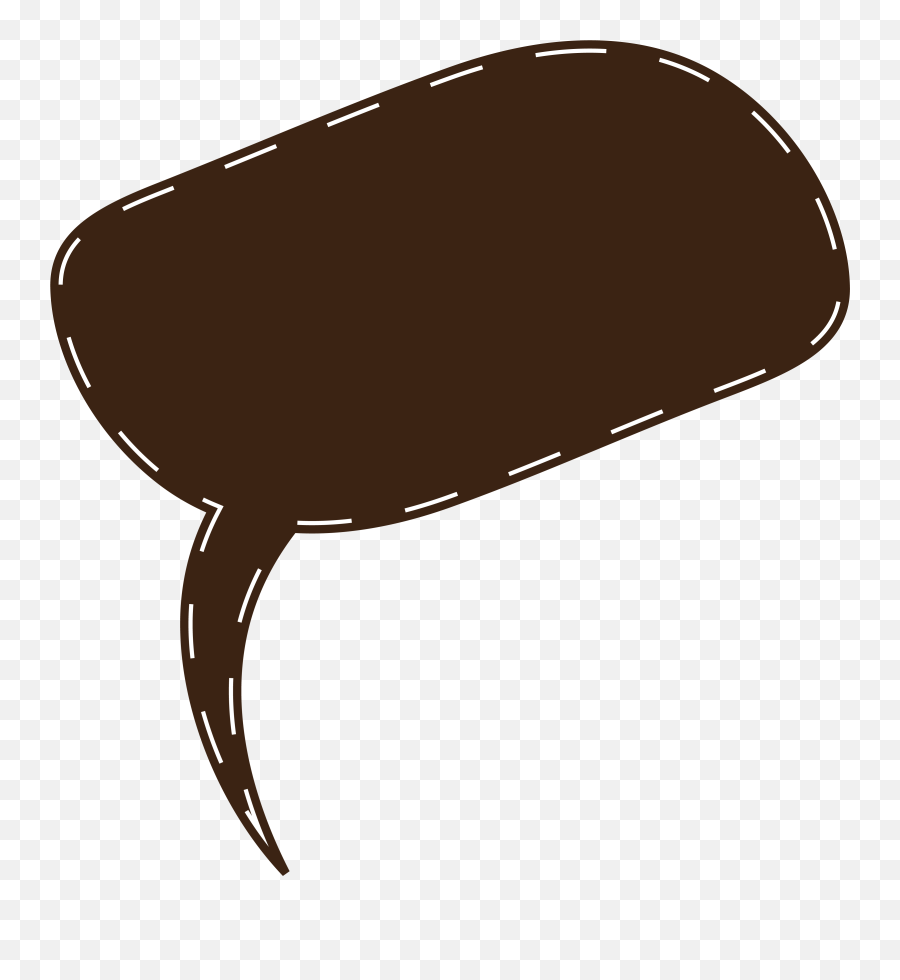Download Media Militia Thought And Speech Bubbles - 033 Speech Bubble Brown Png,Quote Bubble Png