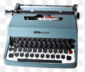 Typewriter Png Download Image With - Olivetti Png,Typewriter Png