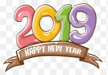 2019 Happy New Year 16 Vector - Illustration png