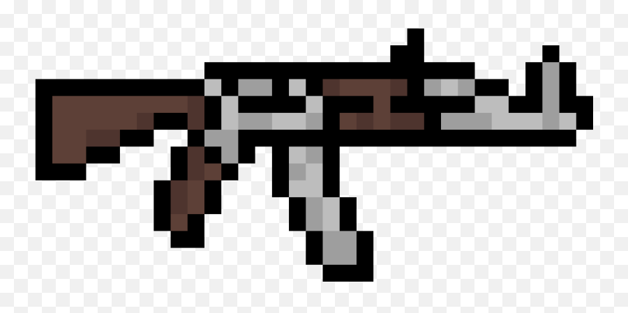 Pixilart - That Dark Ak47 By Anonymous Ak 47 Pixel Art Png,Ak47 Logo