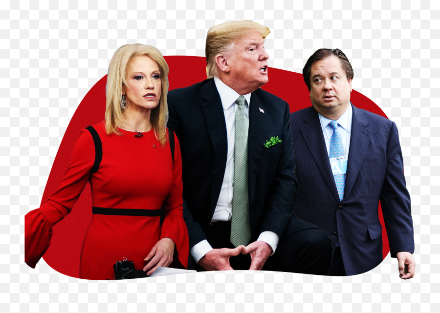 Trump Can No Longer Resist Third - Wheeling Kellyanne Conwayu0027s Super Pac The Lincoln Project Png,Donald Trump Transparent
