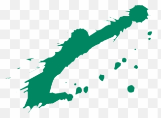 Color Splatter Png - Green Color Splash Png Horizontal Line Paint