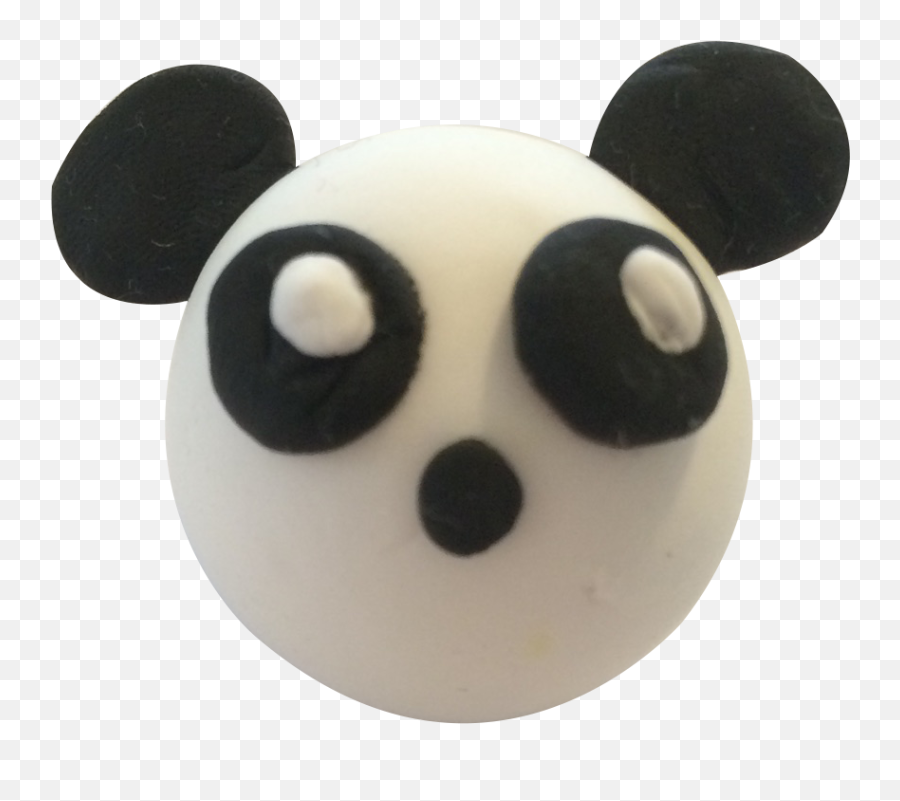 Panda Emoji Png - Super Light Air Clay Dessert 3170524 Dessert,Panda Emoji Png
