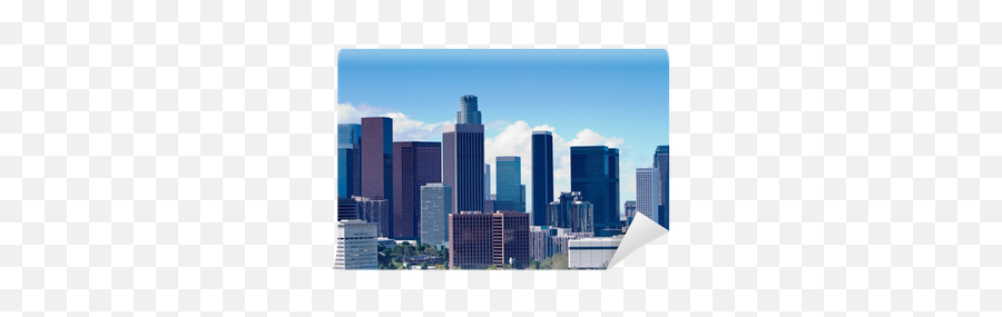 Los Angeles Skyline Wall Mural Pixers - Skyline Png,Los Angeles Skyline Png