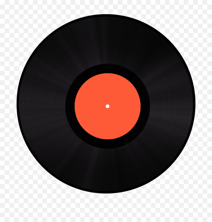 Vinyl Record Orange - Circle Png,Vinyl Record Png