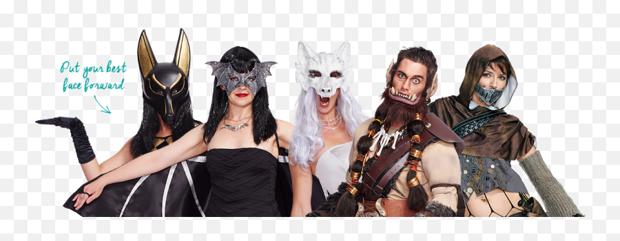 Masks - Halloween Costume Png,Masks Png