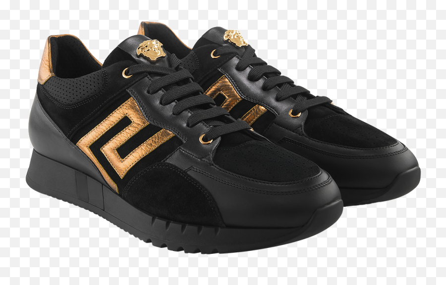 Download Versace Greek Key Running Shoe Dsu5638 - D3vzg D4doh Skate Shoe Png,Versace Png