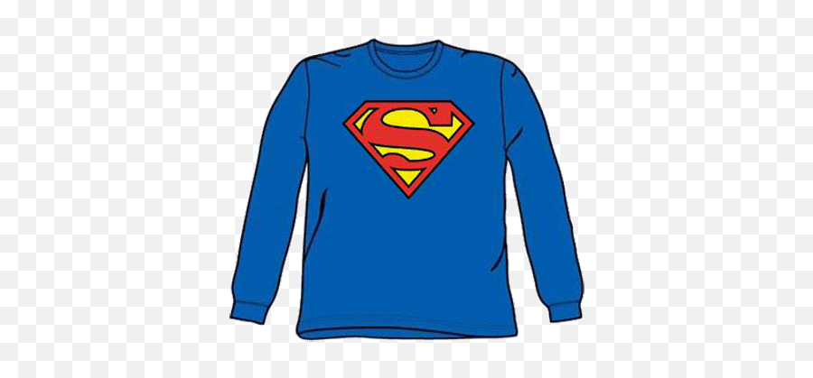 Superman Logo Longsleeve Tshirt - Superman Logo Png,Superman Logo Images