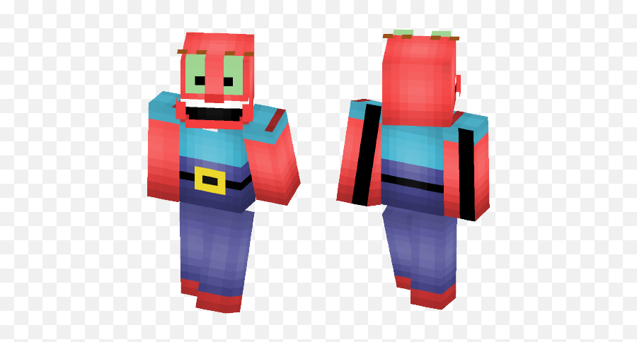 Download Oh Yeah Mr Krabs Ahhhhhhhhhhh Minecraft Skin For - Man Bat Minecraft Skin Png,Mr Krabs Png