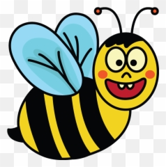 How To Draw A Cute Bee - Draw A Bee Cute Png,Cute Bee Png