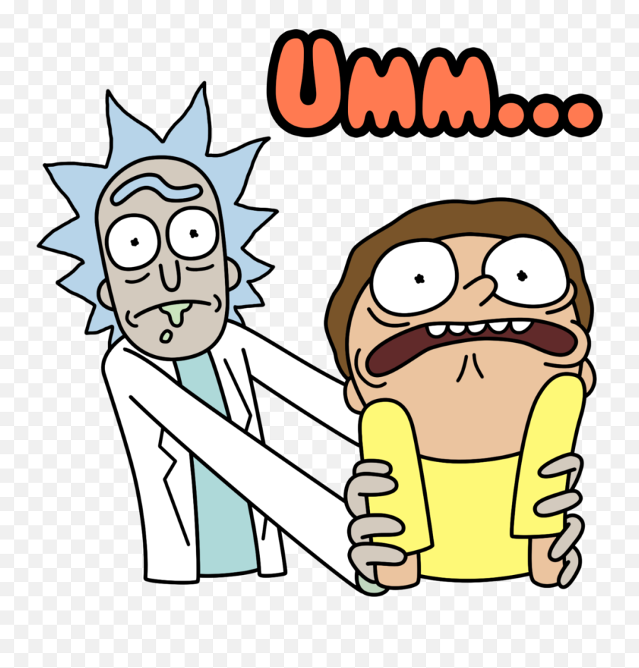 Rick Morty And Stunned Shirt Png Pickle Face
