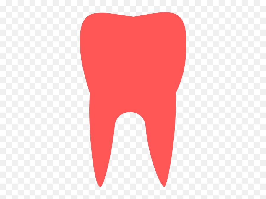 Pink Molar Tooth Clip Art - Vector Clip Art Pink Tooth Clipart Png,Tooth Clipart Png
