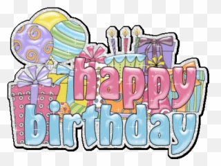 Glitter Gifs Clipart Free Download - Animados Happy Birthday png