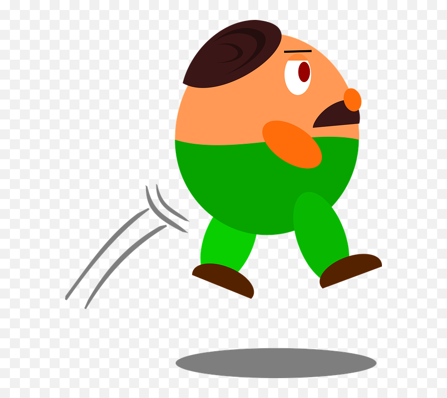 Jumping Video Game Character Free Svg - Jumping Cartoon Character Png,Video Game Characters Png