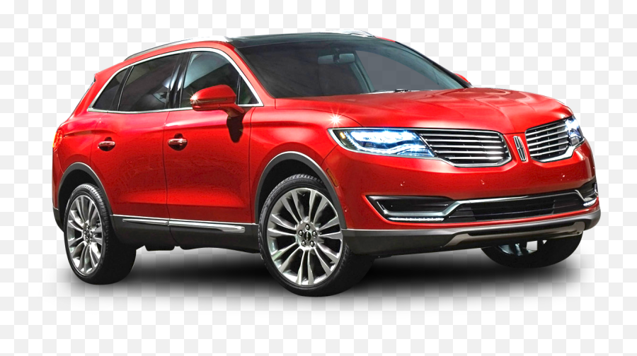 Download Red Lincoln Mkx Car Png Image - 2018 Lincoln Suv Mkc,Lincoln Png