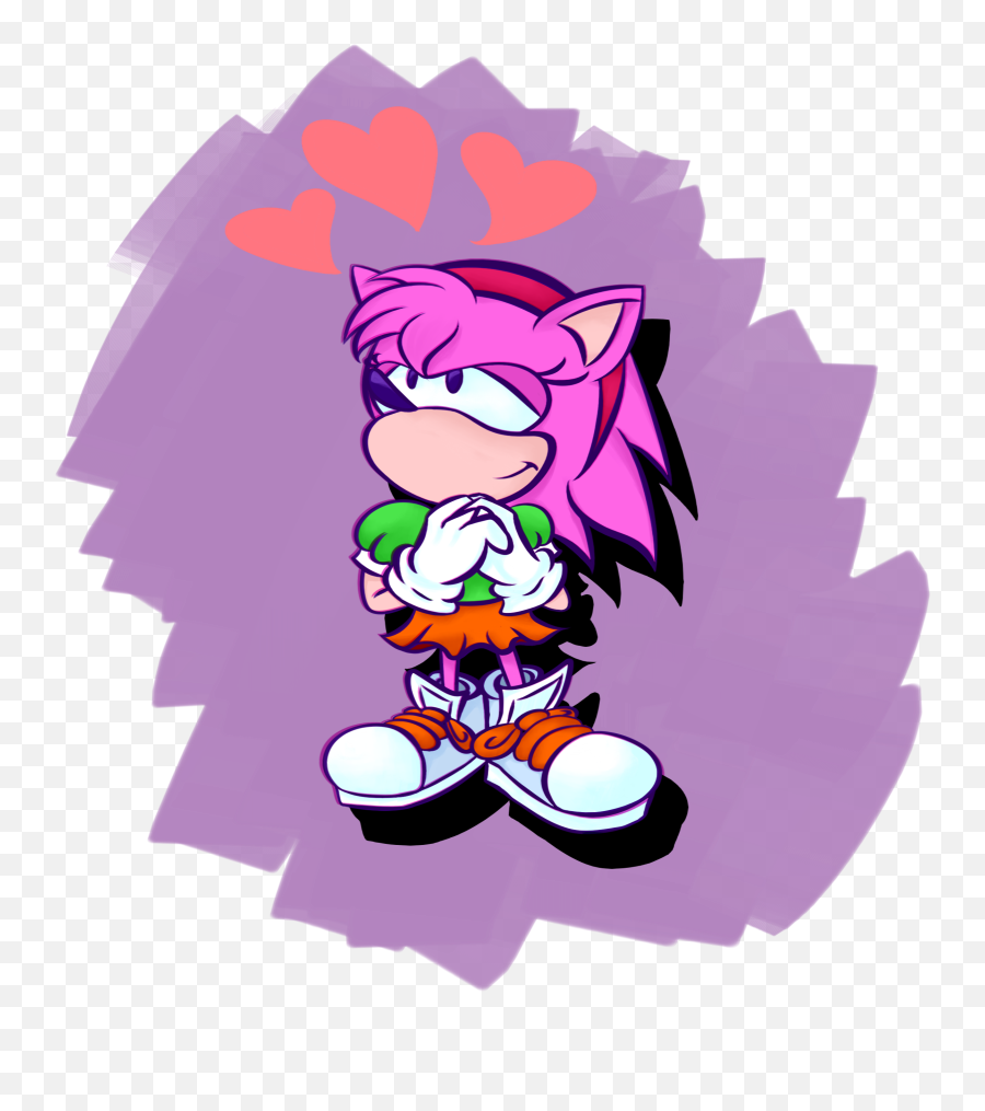 Clip Art Download Amy Rose Sonic Style - Clip Art Png,Amy Rose Png