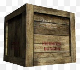 Wooden Box Transparent Background - Plywood png