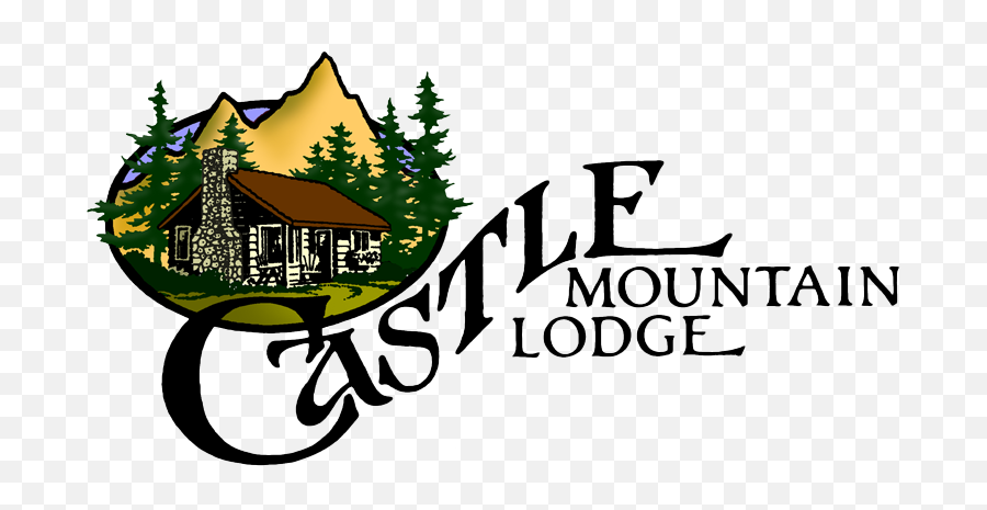 Estes Park Cabins Lodging - Castle Mountain Lodge Mountain Lodge Logo Png,Castle Logo