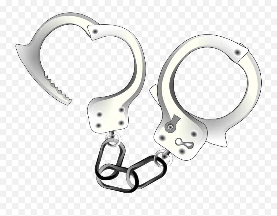Handcuffs Police Blue Png Svg Clip Art For Web - Download Handcuffs Clip Art,Handcuffs Transparent