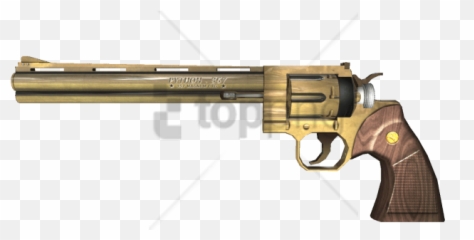 Free Png Gold Gun Image - 357 Magnum For Sale