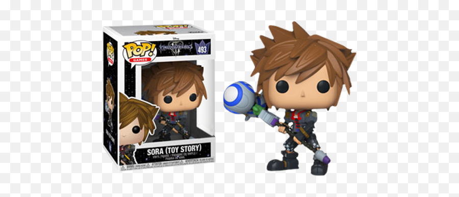 Kingdom Hearts Iii - Sora Toy Story Pop Vinyl Figure Figurine Pop Sora Kingdom Hearts 3 Png,Kingdom Hearts Transparent