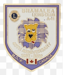Bramalea Lions Club 40th Anniversary - Emblem Png,Lions International Logo
