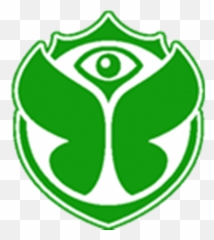 Neon Green Tomorrowland Emblem - Logo Transparent png