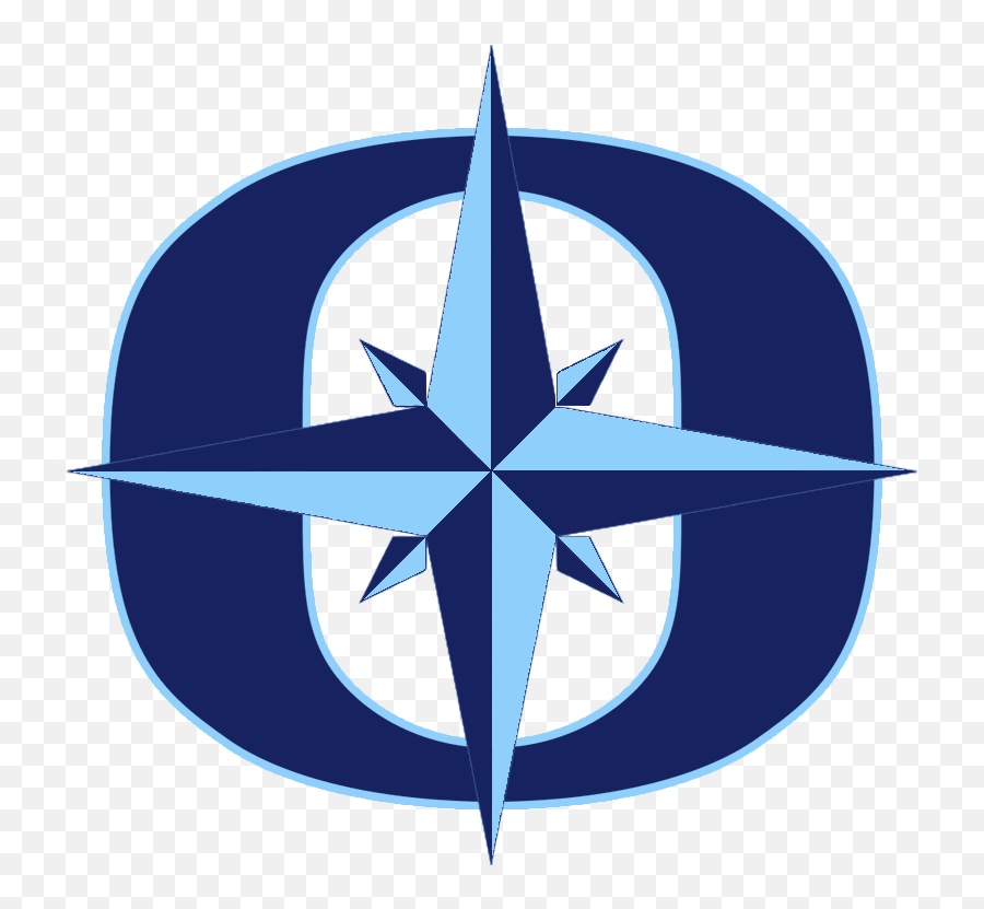 Conference Logos - Big 10 Football Conference Blue Compass Rose Png,Mariners Logo Png