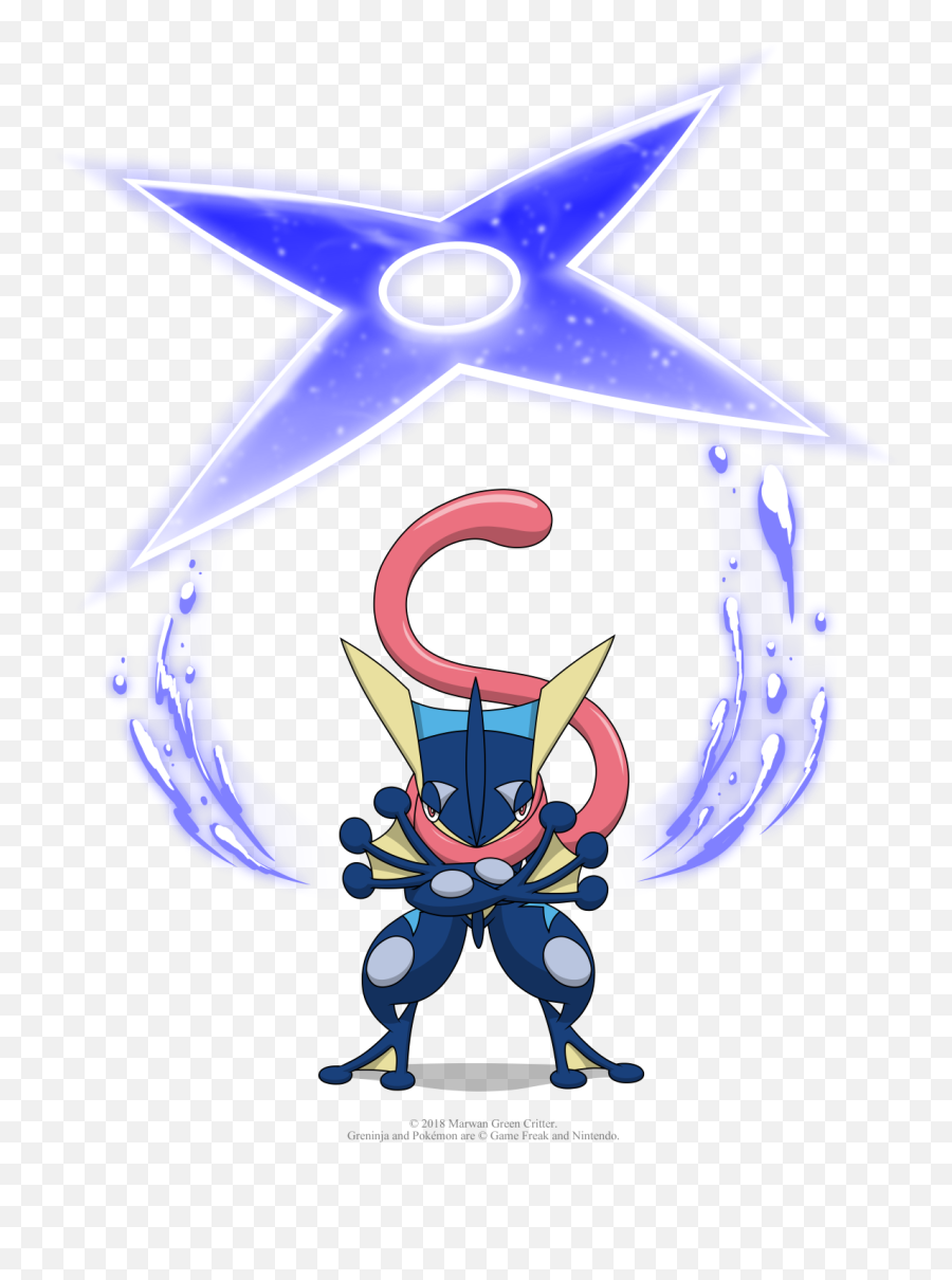 Greninja The Best Ninja U2014 Weasyl - Greninja Logo Png,Gamefreak Logo