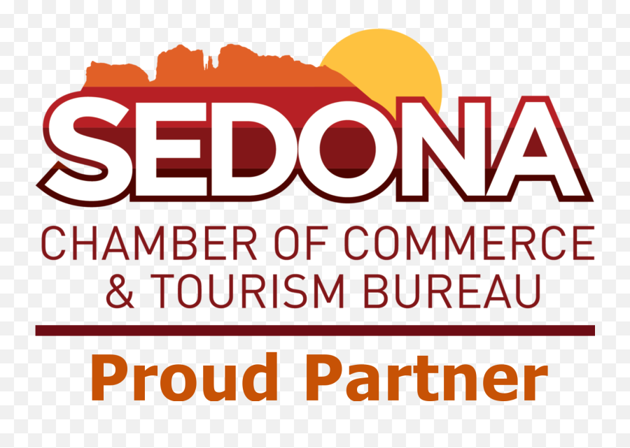 Sedona Chamber Add Our Logo To Your - Sedona Chamber Of Commerce Logo Png,Partner Logo