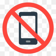 No Mobile Phones - Cellphone Allowed png
