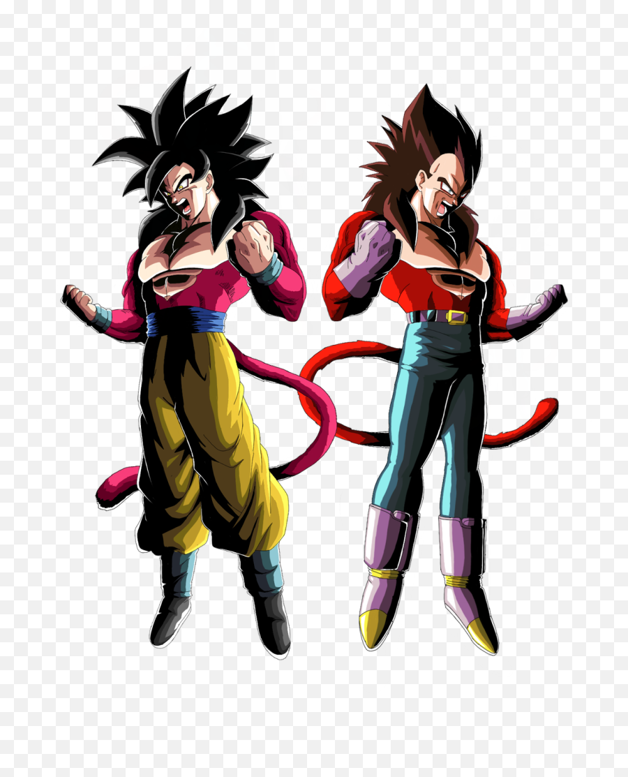 Wich One You Trying To Get The Most - Goku Ss4 Png Hd,Goku And Vegeta Png