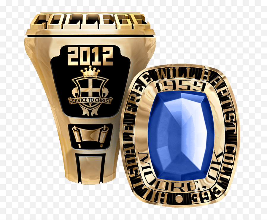 Will Baptist College Mens Legend Ring - Solid Png,Hillsdale College Logo