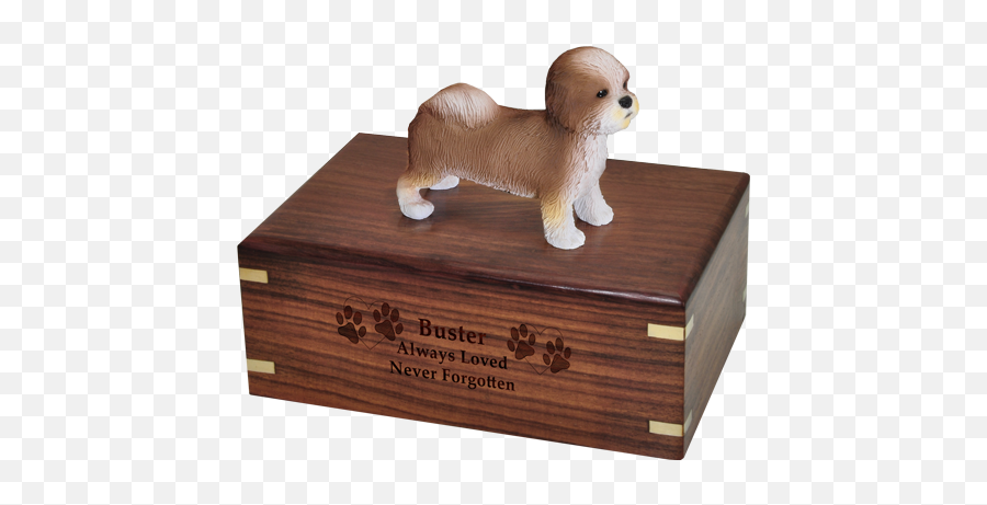 Wholesale Shih Tzu Dog Cremation Urn New Memorials Direct - Dog Urn Jack Russell Png,Shih Tzu Png