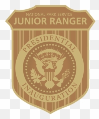 Presidential Inauguration Online Junior Ranger Book - Badge png