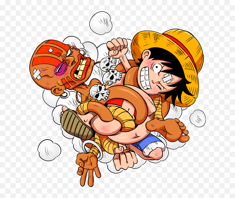 Luffy And - Luffy Baston Png,My Hero Academia Character Icon Deku