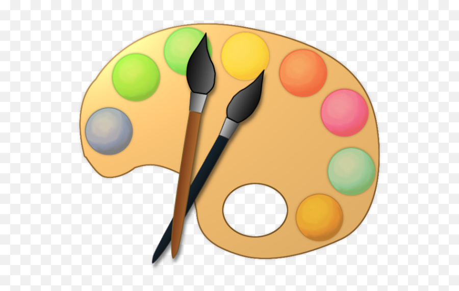 Free Paint Palette Cliparts Download - Transparent Background Art Clipart Transparent Png,Paint Palette Png