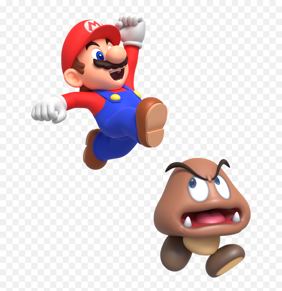 Mario Jumping - Mario Jumping On Goomba Png,Mario Jumping Png.