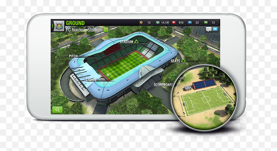Top Eleven - Be A Football Manager Top Eleven 2020 Stade Png,Football Manager 2012 Icon