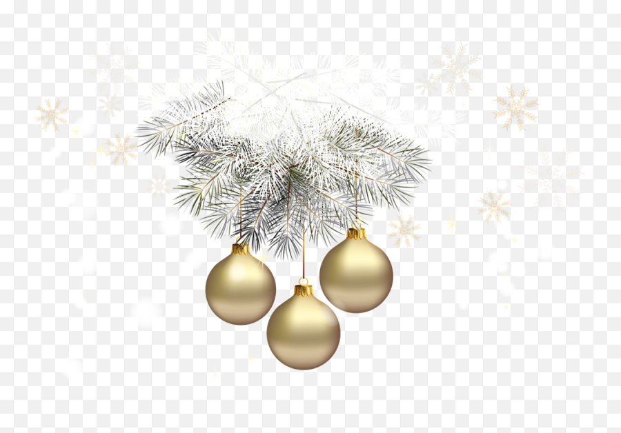 Free - Gold Christmas Bells Png,Christmas Decor Png