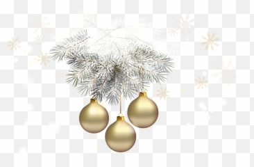 Free - Gold Christmas Bells Png,Christmas Decor Png