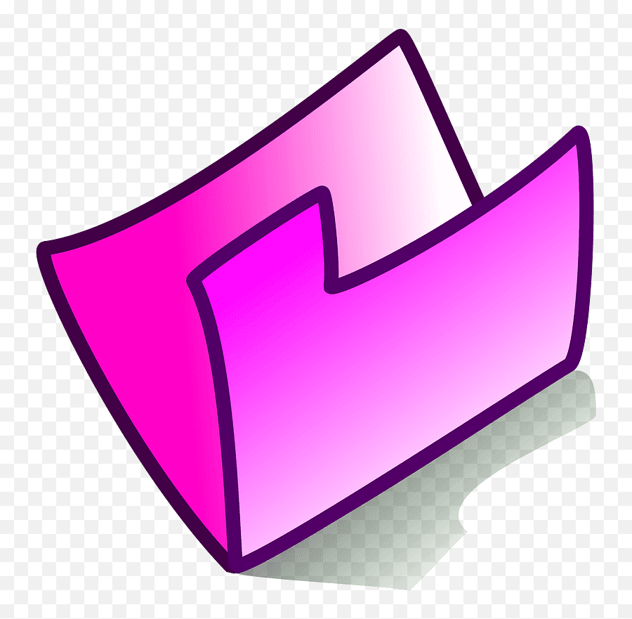 Folder Clipart - Clipartworld Purple Folder Clipart Png,Tv Show Folder Icon