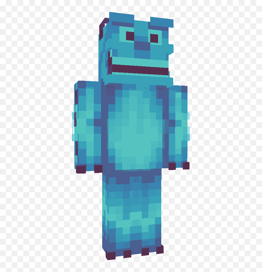 James P Sullivan Monsters Inc Minecraft Skin - James P Sullivan Transparent Png,Monster Inc Png