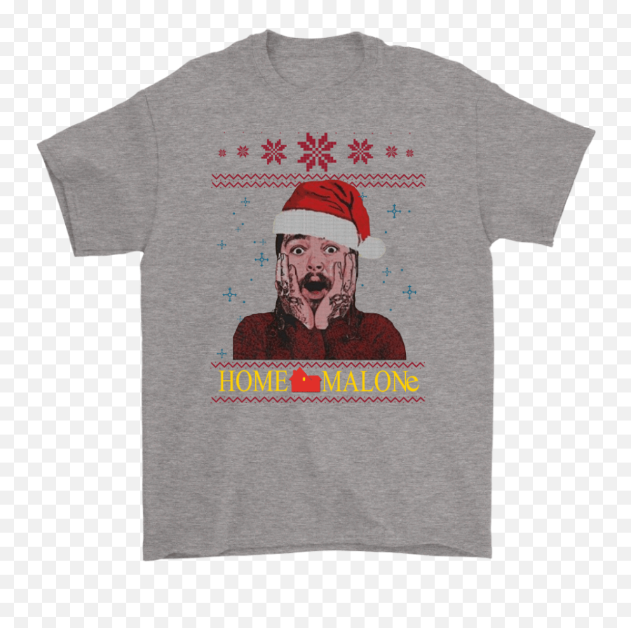 Home Alone Post Malone Christmas Shirts - T Shirt Friends Family Guy Png,Home Alone Png