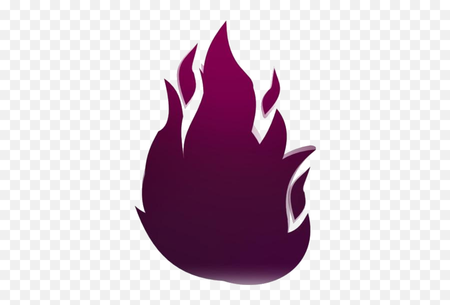 Bonfire Silhouette Transparent Background Pngimagespics - Cartoon Black Fire Png,Purple Fire Icon